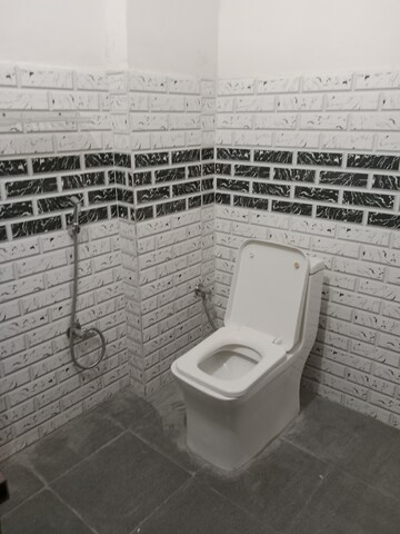 Bathroom in 1 BHK Builder Floor at Huda – for Rent
