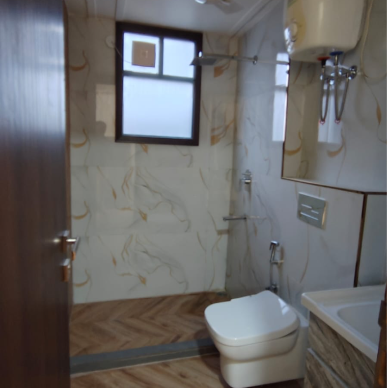 Bathroom, malviya nagar 3 Bedroom 1800 Sq.Ft. Builder Floor In Malviya Nagar Delhi 9002143