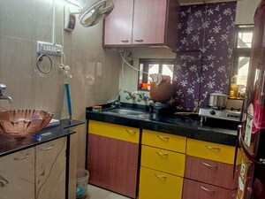 Kitchen in 1 BHK Apartment at Krishna Galaxy Santacruz, Santacruz East – for Sale