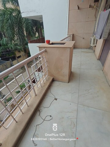 Balcony in 2 BHK Builder Floor at Sector 46 – for Rent