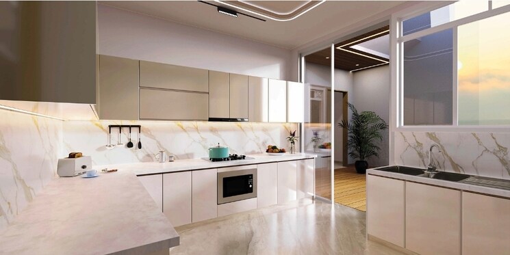 Kitchen, signature-global-twin-tower-dxp 3 Bedroom 2650 Sq.Ft. Apartment In Sector 84 Gurgaon 9002193