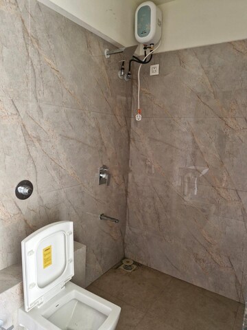 Bathroom in 2 BHK Apartment at Oxford Navrang Crystal, Goregaon West – for Rent