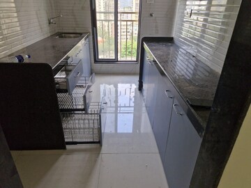 Balcony in 2 BHK Apartment at Oxford Navrang Crystal, Goregaon West – for Rent