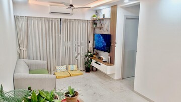 Living Room in 1.5 BHK Apartment at Crystal Paradise, Andheri West – for Rent