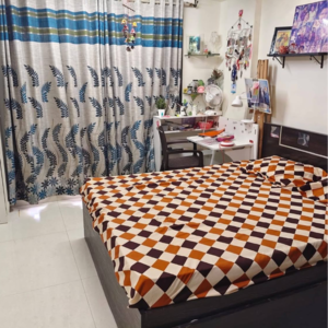 Bedroom in 1 BHK Apartment at Sankalp Sai Nandan, Kamothe Sector 35 – for Sale