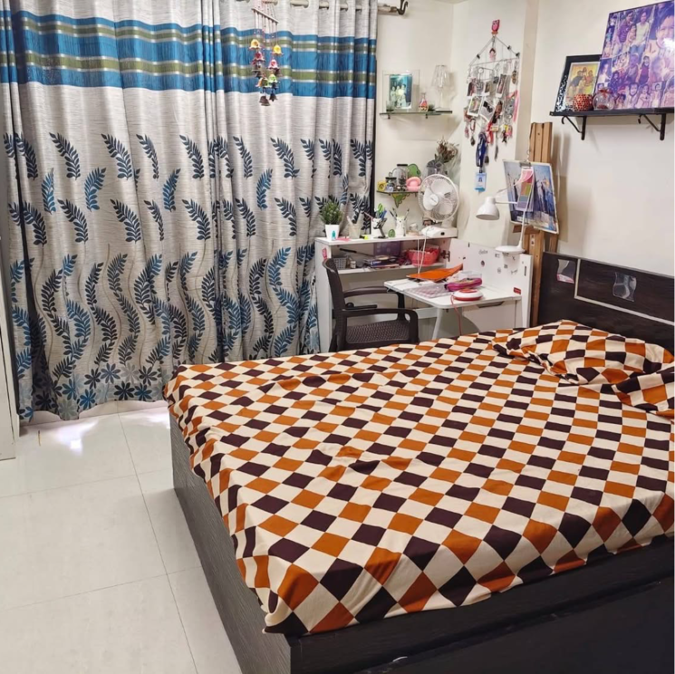 Bedroom, sankalp-sai-nandan 1 Bedroom 750 Sq.Ft. Apartment In Kamothe Sector 35 Navi Mumbai 9002240