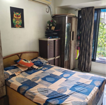 Bedroom in 1 BHK Apartment at Sankalp Sai Nandan, Kamothe Sector 35 – for Sale