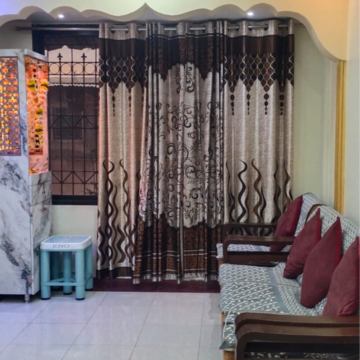 Living Room in 2 BHK Apartment at Pratik Gardens Kamothe, Kamothe Sector 34 – for Sale