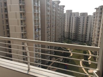 Balcony in 3 BHK Apartment at Raheja Vedaanta, Sector 108 – for Rent