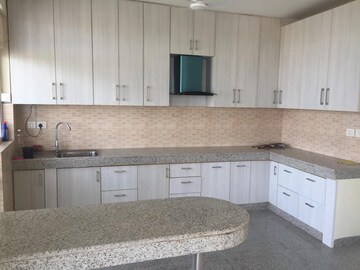 Kitchen in 3 BHK Apartment at Raheja Vedaanta, Sector 108 – for Rent