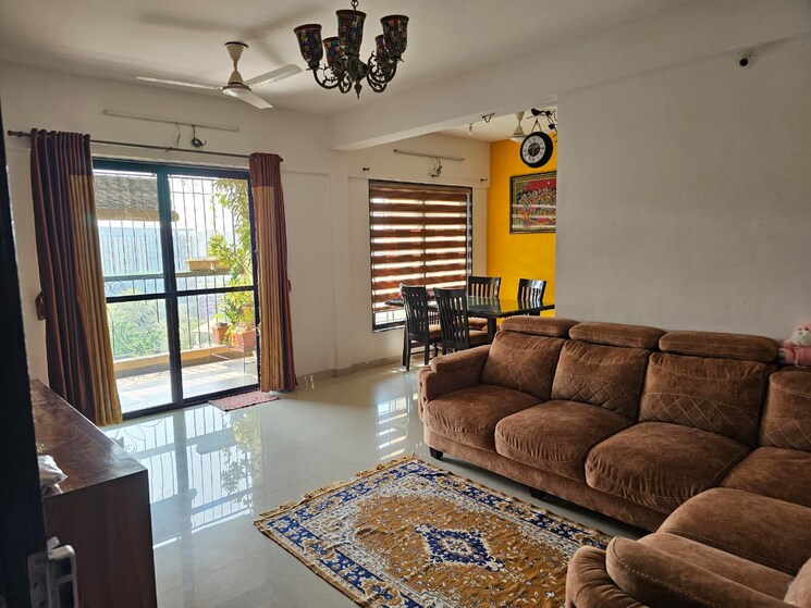 Living Room, naren-bliss-phase-i 2 Bedroom 742 Sq.Ft. Apartment In Magarpatta Road Pune 9002263