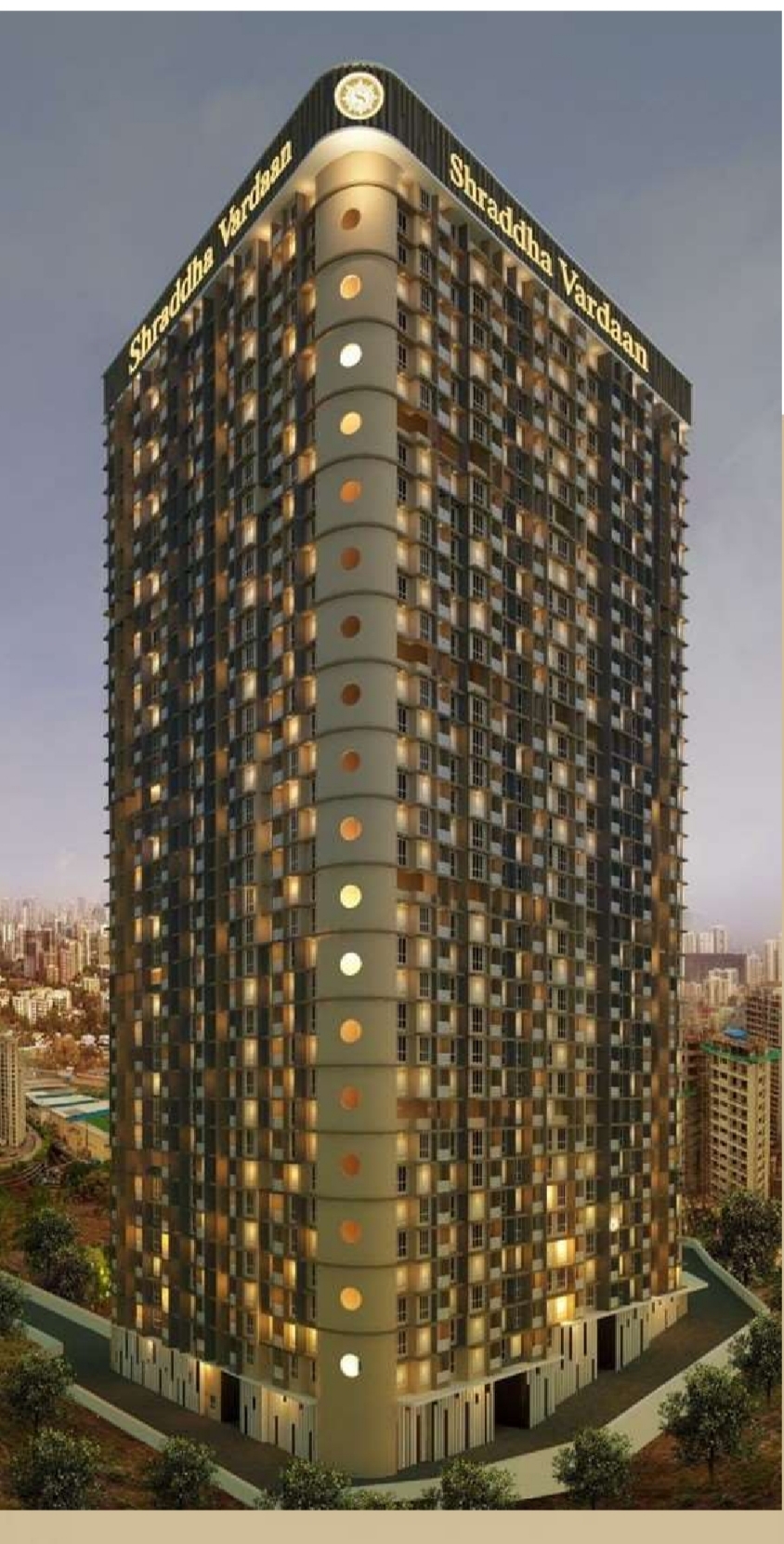 1 BHK + Study Room Apartment For Sale in Shraddha Vardaan Plaza