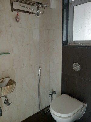 Bathroom in 3 BHK Apartment at Om Malaygiri CHS, Borivali East – for Sale