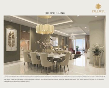 Living Room in 3 BHK Apartment at Om Pallacia, C-Scheme – for Sale