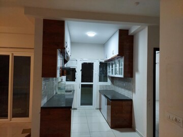 Kitchen in 2.5 BHK Apartment at Shriram Greenfield, Budigere – for Rent