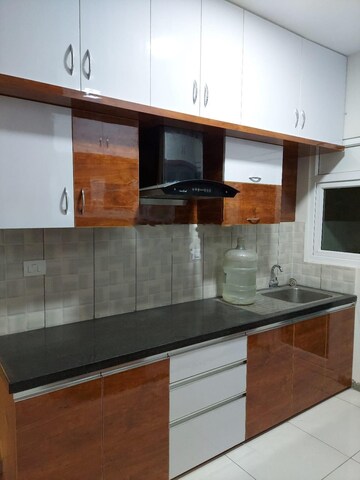 Kitchen in 2.5 BHK Apartment at Shriram Greenfield, Budigere – for Rent