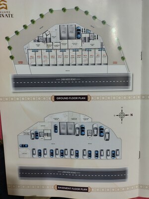 Floor Plan in 2 BHK Apartment at Taloja – for Sale