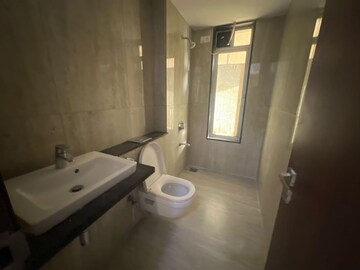 Bathroom in 4 BHK Apartment at Runwal Elegante, Andheri West – for Rent