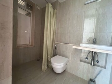 Bathroom in 4 BHK Apartment at Runwal Elegante, Andheri West – for Rent