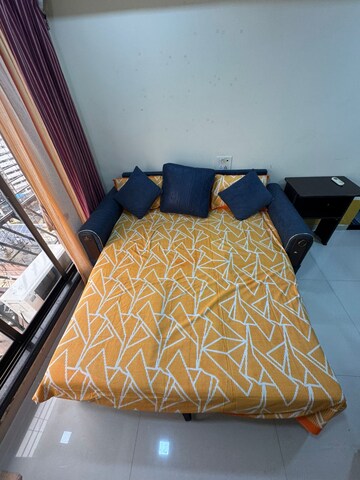 Bedroom in 2 BHK Apartment at Gurukrupa Marina Enclave, Malad West – for Rent