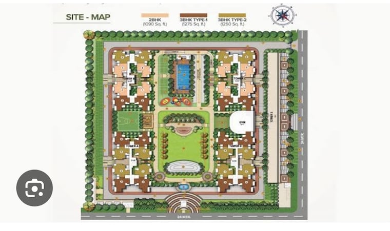 Master Plan, civitech-strings 2 Bedroom 1090 Sq.Ft. Apartment In Sector 12 Greater Noida Greater Noida 9002444