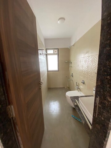 Bathroom in 3 BHK Apartment at Aayush Poornima, Chembur – for Rent