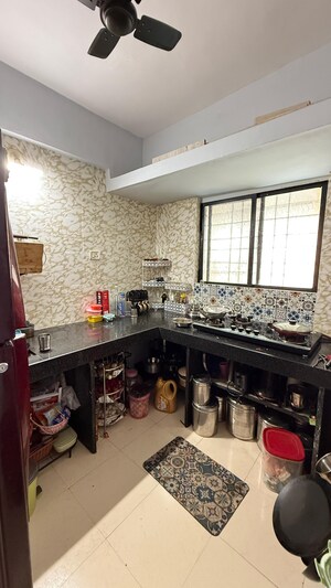Kitchen in 1 BHK Apartment at Goodwill Orchids, Dhanori – for Sale