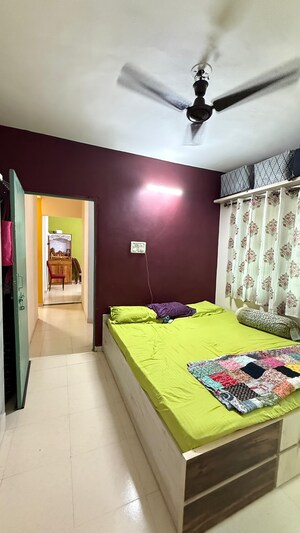 Bedroom in 1 BHK Apartment at Goodwill Orchids, Dhanori – for Sale