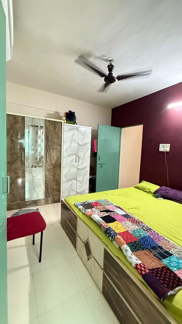 Bedroom in 1 BHK Apartment at Goodwill Orchids, Dhanori – for Sale