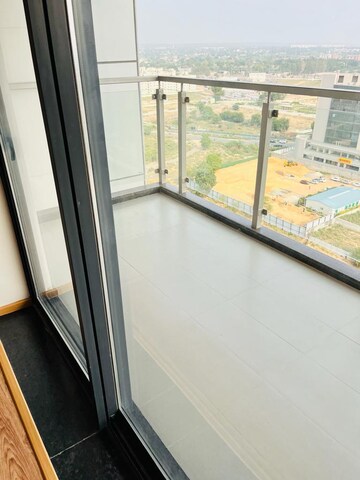 Balcony in 4 BHK Apartment at M3M Golf Estate, Sector 65 – for Rent