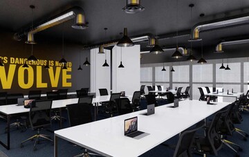 Team Area in  Office Space at Vijay Nagar – for Rent