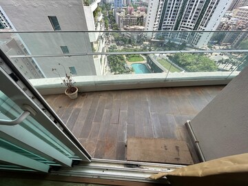 Balcony in 4 BHK Apartment at Windsor Grande Residences, Andheri West – for Rent