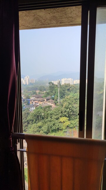 Balcony in 1 BHK Apartment at Lodha Splendora, Ghodbunder Road – for Rent