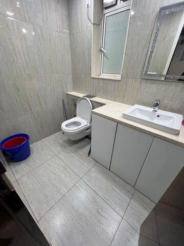 Bathroom in 4 BHK Apartment at Runwal Elegante, Andheri West – for Rent