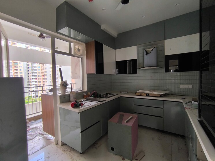 Kitchen, shapoorji-pallonji-joyville-phase-2 3 Bedroom 1852 Sq.Ft. Apartment In Sector 102 Gurgaon 9002591