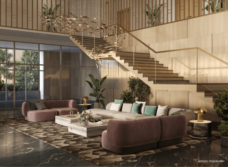 Living Room, shapoorji-pallonji-the-dualis 3 Bedroom 1998 Sq.Ft. Apartment In Jharsa Gurgaon 9002626