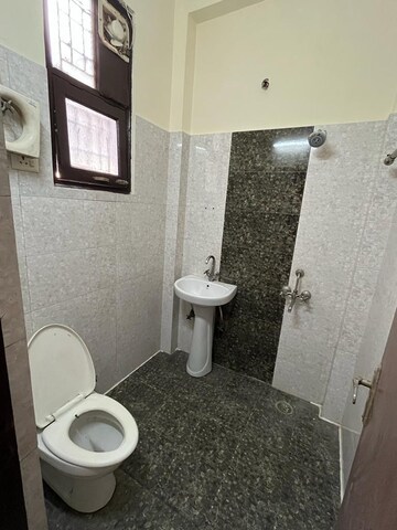 Bathroom in 2 BHK Apartment at Aditya Mega City, Vaibhav Khand – for Rent