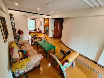 Living Room in 4 BHK Apartment at Versova – for Rent