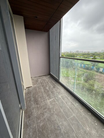 Balcony in 3 BHK Apartment at Adani Atelier Greens, Koregaon Park – for Rent