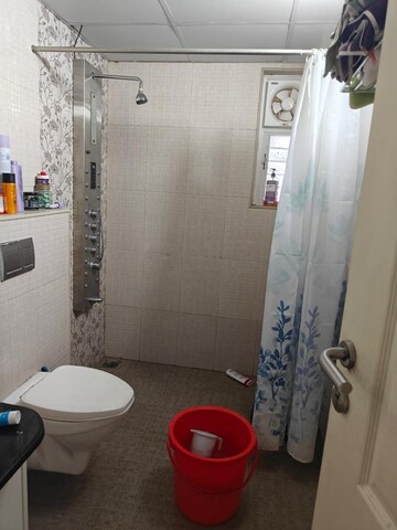 Bathroom in 3 BHK Apartment at Sterling Ascentia, Bellandur – for Rent