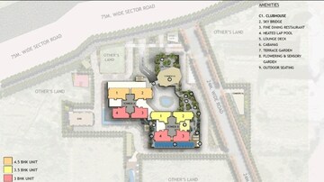 Master Plan in 3 BHK Apartment at Signature Global Twin Tower DXP, Sector 84 – for Sale