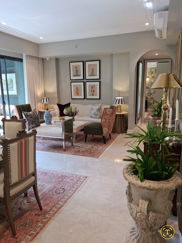 Living Room in 3 BHK Apartment at Signature Global Twin Tower DXP, Sector 84 – for Sale