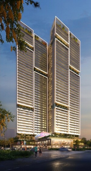 3 BHK Apartment – Exterior View View at Signature Global Twin Tower DXP, Sector 84 - for Sale