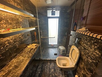 Bathroom in 4 BHK Apartment at Andheri CHS, Andheri West – for Rent