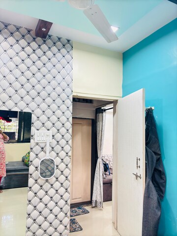 Building Lobby in 1 BHK Apartment at Geetai CHS, Kharghar Sector 21 – for Rent
