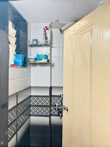 Kitchen in 1 BHK Apartment at Geetai CHS, Kharghar Sector 21 – for Rent