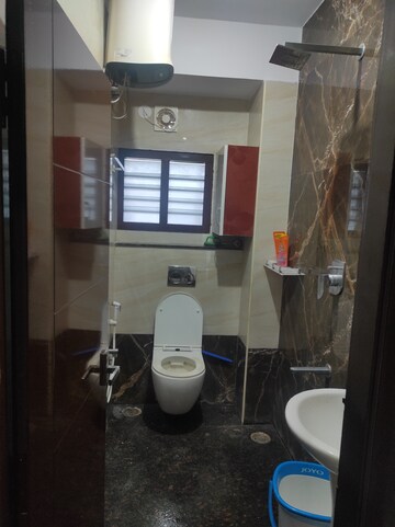 Bathroom in 3 BHK Builder Floor at Judicial Layout – for Rent