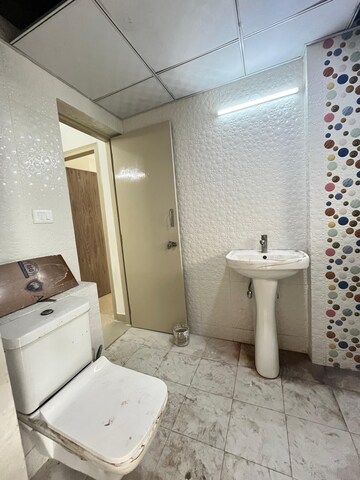 Bathroom in 3 BHK Apartment at Sector 19 Dwarka – for Rent