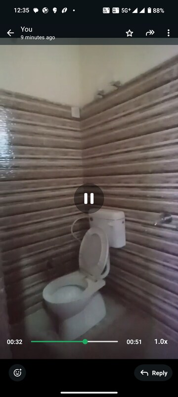 Bathroom in 2 BHK Apartment at Viddhi Tower, Mahagunpuram – for Sale