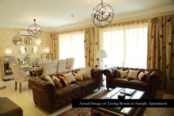 Living Room in 4 BHK Apartment at AIPL The Peaceful Homes, Sector 70a – for Sale
